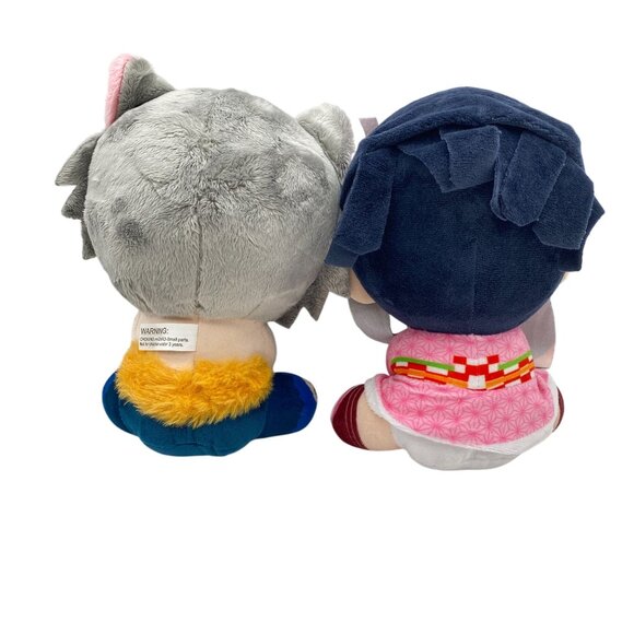 Demon Slayer Nezuko Kamado & Inosuke Hashibira plush window hanger stuffie stuf - Picture 5 of 7